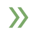 緑色の矢印